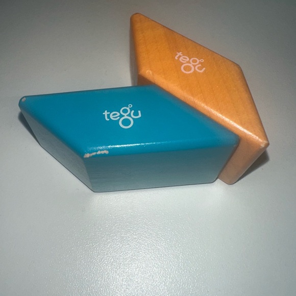 Tegu  13 Piece Classic Magnetic Wooden Block Building Toy Set - Picture 3 of 7